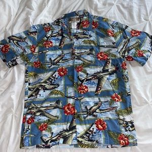 WW2 Kalaheo Hawaiian Button Up